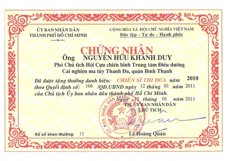 Hoạt động Trung tâm cai nghiện Thanh Đa
